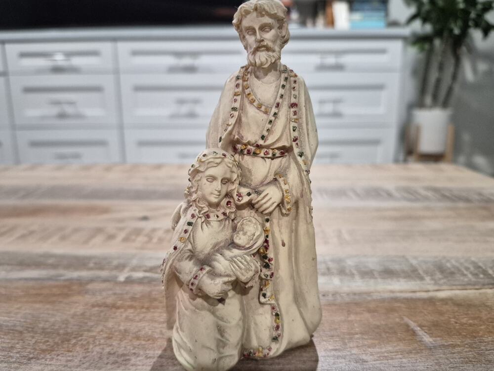 Holly Family Mini Figurine 6" Tall